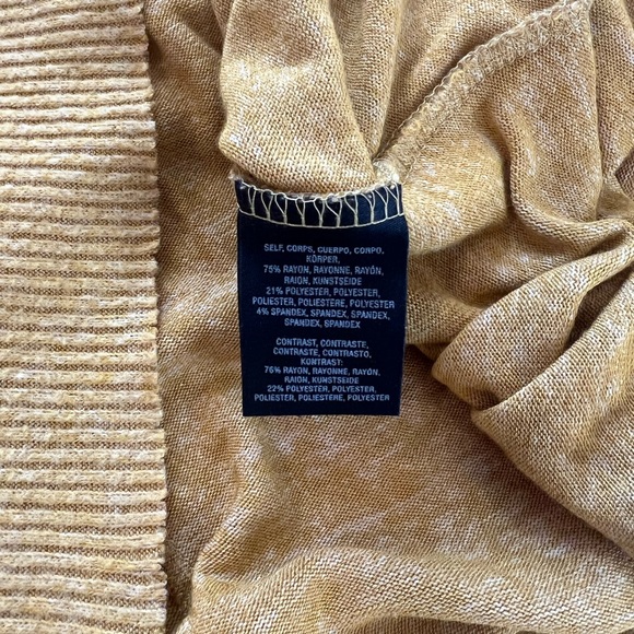 Anthropologie mustard yellow sweater - Picture 9 of 9